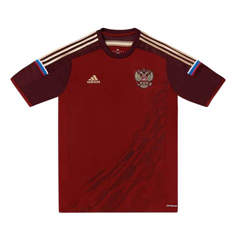 russia adidas replica home soccer jersey maroon|russian soccer jersey.